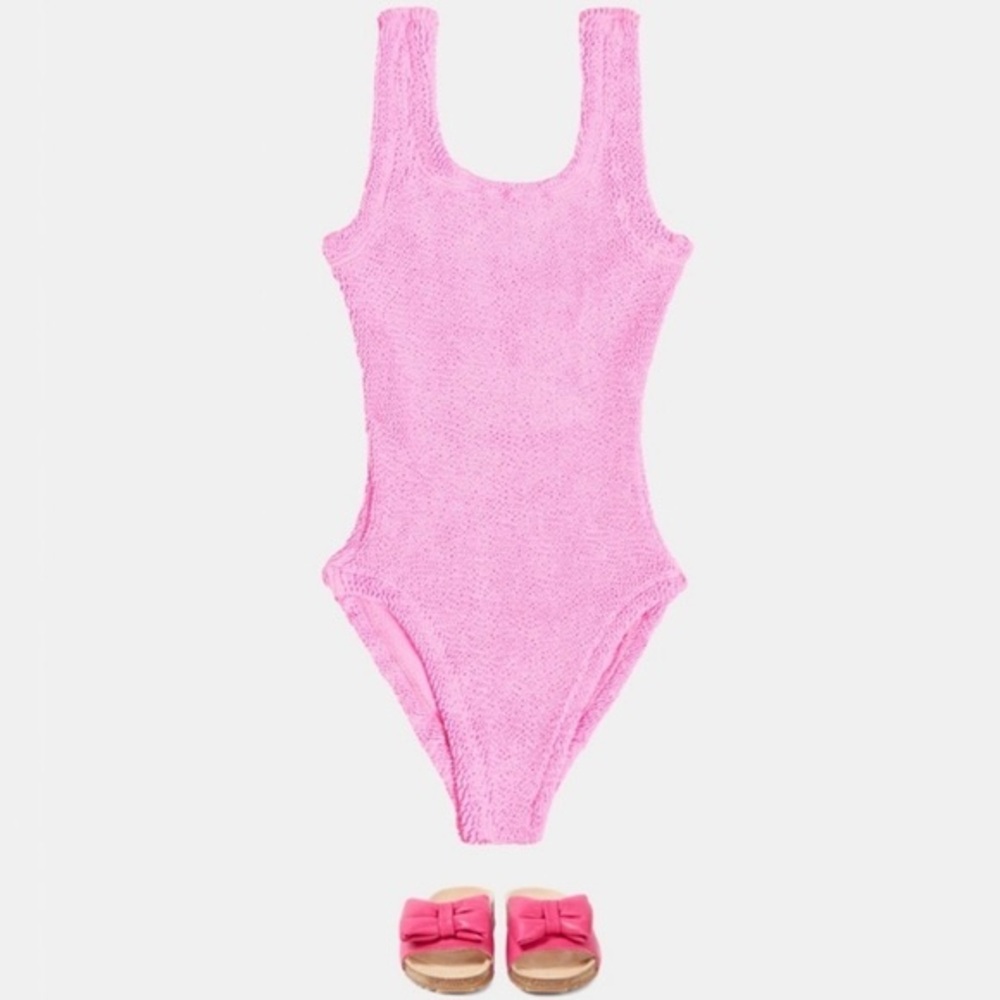 HUNZA G GIRLS ALVA ONE PIECE SWIMSUIT